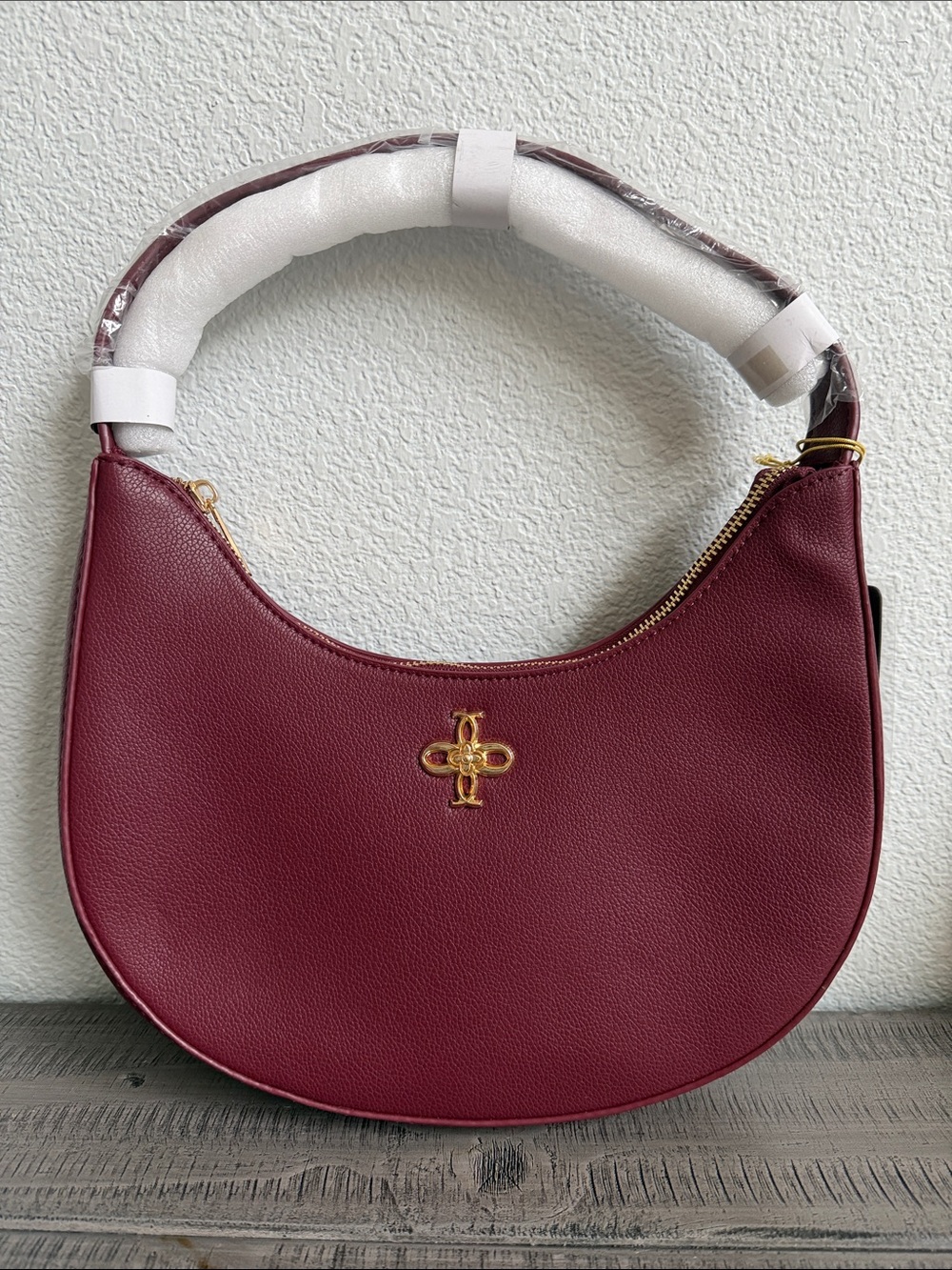 Like Dreams Noemie Half Moon Shoulder Bag NWT